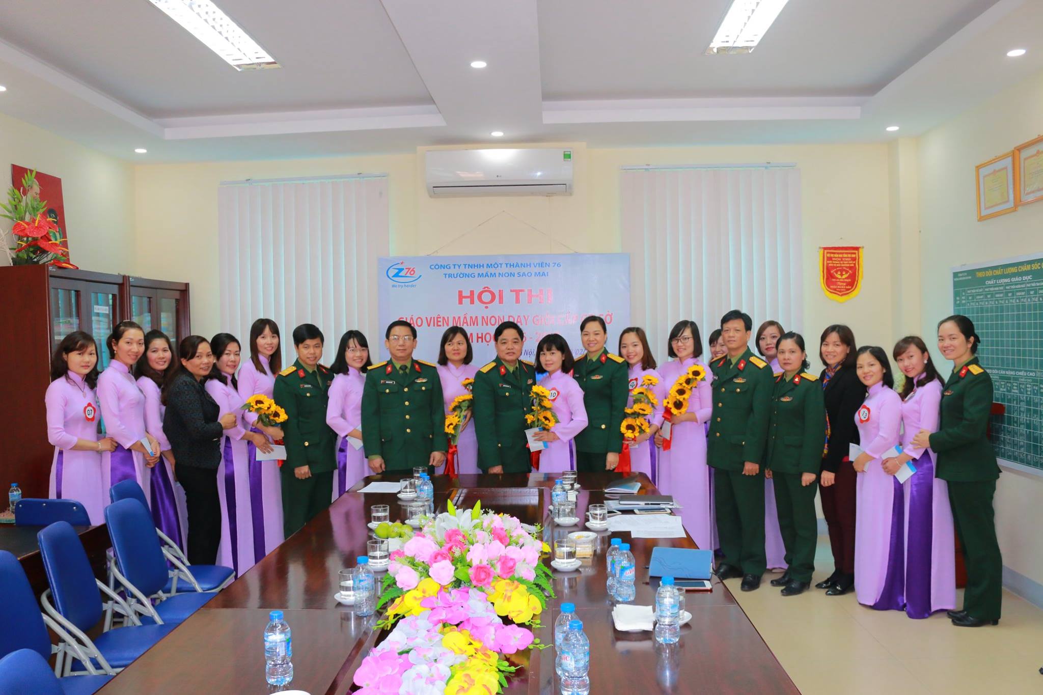 Hội thi giáo viên mầm non dạy giỏi cấp cơ sở